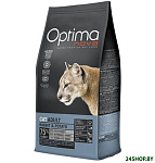 Картинка Сухой корм для кошек Optimanova Cat Adult Rabbit and Potato (8 кг)