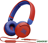 Картинка Наушники JBL JR310 (красный/синий)