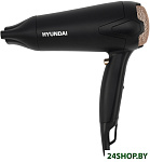 Картинка Фен Hyundai H-HDI0755 (черный матовый)