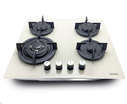 Картинка Варочная панель Ginzzu HCG-444 (бежевая)