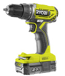 Картинка Дрель-шуруповерт Ryobi R18DD2-120G (5133004419) (с 1-им АКБ)