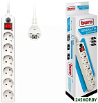 Картинка Сетевой фильтр Buro 600SH-3-W (белый)