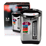 Картинка Термопот StarWind STP3400 (серебристый/черный)