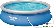 Картинка Бассейн с надувным бортом Bestway 57313 (457х84)