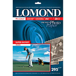 Картинка Фотобумага Lomond суперглянцевая односторонняя A4 295 г/кв.м. 20 листов (1108101)