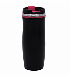 Картинка Термокружка UTTA Dark Latte 5007.07 0.42л (черный/оранжевый)