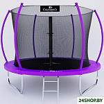 Картинка Батут Calviano Inside Master Purple 312 см - 10ft (внутренняя сетка, с лестницей)