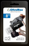 Картинка Флеш-память OLTRAMAX OM008GB30-В (Black)