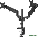 Картинка Кронштейн Hama FM 2 Arms 00118498 (черный)
