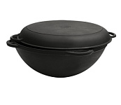 Картинка Казан Ситон с крышкой-сковородой 8 литров