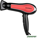 Картинка Фен SUPRA PHS-2206L (черный/красный)
