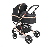 Картинка Детская универсальная коляска Lorelli (Bertoni) Alba Classic 3 в 1 Black (10021662106)