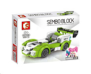 Картинка Конструктор Sembo Block 607035 Фантастические автомобили