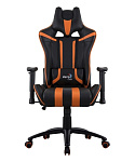 Картинка Кресло AeroCool AC120 AIR (черный/оранжевый)