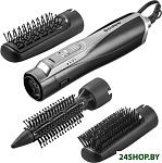 Картинка Фен-щетка Endever Aurora-502 (серебристый/черный)