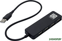 Картинка USB-хаб 5bites HB24-209BK