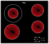 Картинка Встраиваемая электрическая варочная панель (поверхность) Whirlpool AKT 8130 BA