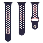 Картинка Ремешок Evolution AW44-SP01 для Apple Watch 42/44 мм (midnight/pink)