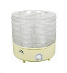 Картинка Сушилка для овощей и фруктов Ротор Дива СШ-007-04 (прозрачный, 5 поддонов)