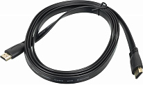 Картинка Кабель аудио-видео High Speed ver.1.4 Flat HDMI (m)/HDMI (m) 2 м (черный)