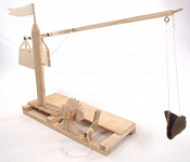 Картинка Конструктор из дерева BRADEX Леонардо Да Винчи. Катапульта DE 0170