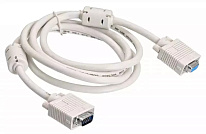 Картинка Кабель-удлинитель Buro VGA-15M/Fpro SVGA 15m/f 2 фильтра 1,8 м