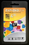 Картинка Флеш-память Exployd MicroSDHC Class 10 4GB