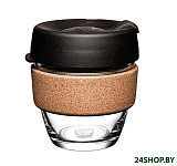 Картинка Многоразовый стакан KeepCup Brew Cork S Black 227мл (черный)