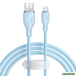 Pudding Series USB Type-A - Lightning (1.2 м, голубой)