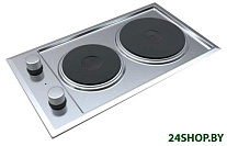 Картинка Встраиваемая электрическая варочная панель (поверхность) BEKO HDCE 32200 X