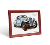 Картинка Фоторамка Revcol А5 (15х21) красное дерево