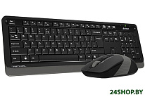 Картинка Клавиатура + мышь A4Tech Fstyler FG1010 Grey