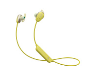 Картинка Наушники с микрофоном Sony WI-SP600N (желтый)