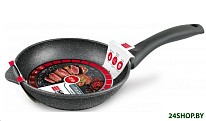 Картинка Сковорода НМП Каменная Черный гранит 18118у