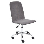 Картинка Кресло TetChair Rio (флок, серый)