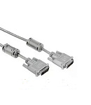 Картинка Кабель Hama H-45077 (DVI Dual Link (m-m) 1.8 м High Quality)