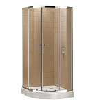 Картинка Душевой уголок Cezares Eco-O-R-2-80-C-Cr