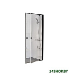 Картинка Душевая дверь Ravak Pivot PDOP1-90 (черный/прозрачный)