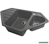 Картинка Кухонная мойка Gerhans E10 (графит)