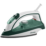 Картинка Утюг Аксинья КС-3002 (белый/зеленый)