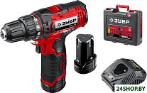 Картинка Дрель-шуруповерт ЗУБР ДШЛ-125-22