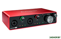 Картинка Аудиоинтерфейс Focusrite Scarlett 4i4 (3-е поколение)