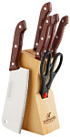 Картинка Набор ножей BOHMANN BH-5127MRB