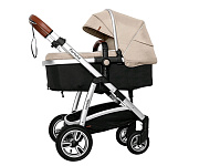 Картинка Детская универсальная коляска Baby Tilly Futuro T-165 (Peanut Beige)