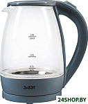 Картинка Электрочайник ЭлБЭТ EK 1.8-01G (серый)