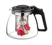 Картинка Заварочный чайник Agness 885-073 (роскошный сад)