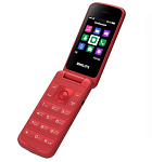 Картинка Мобильный телефон PHILIPS Xenium E255 (красный)