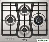 Картинка Встраиваемая газовая варочная панель (поверхность) Korting HG631CTX