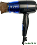 Картинка Фен Delta DL-0907 (черный/синий)