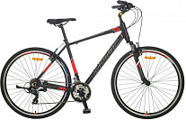 Картинка Велосипед Polar Bike Helix (XL, черный/красный)